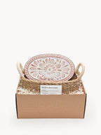 Réchauffe-pain et panier - Fleur