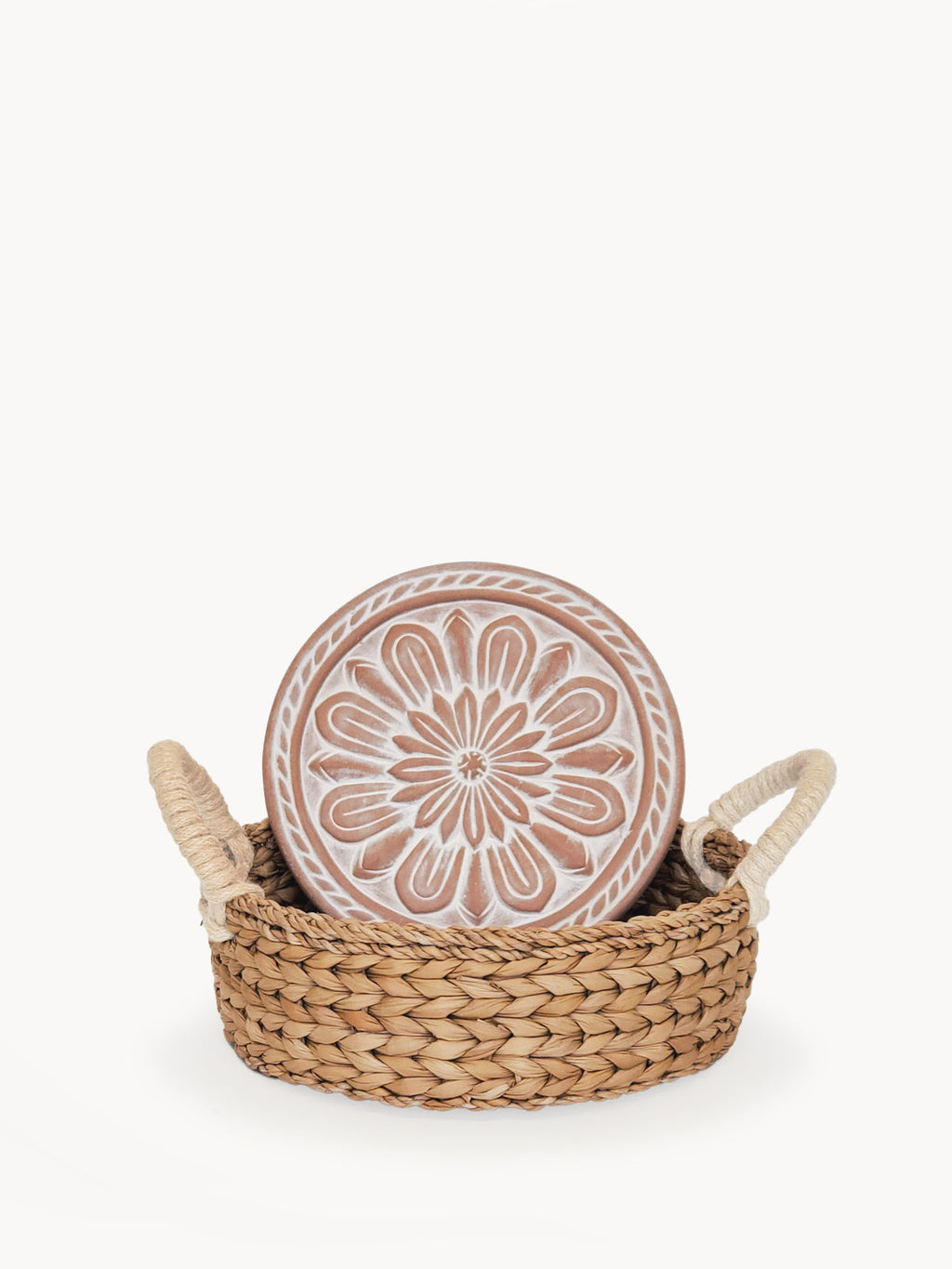Chauffe-Pain et Panier - Fleur Vintage
