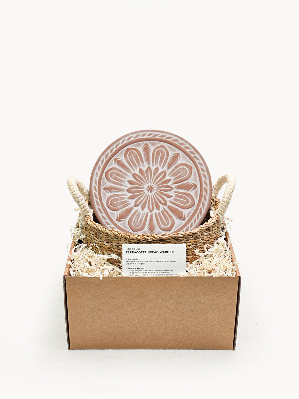 Chauffe-Pain et Panier - Fleur Vintage