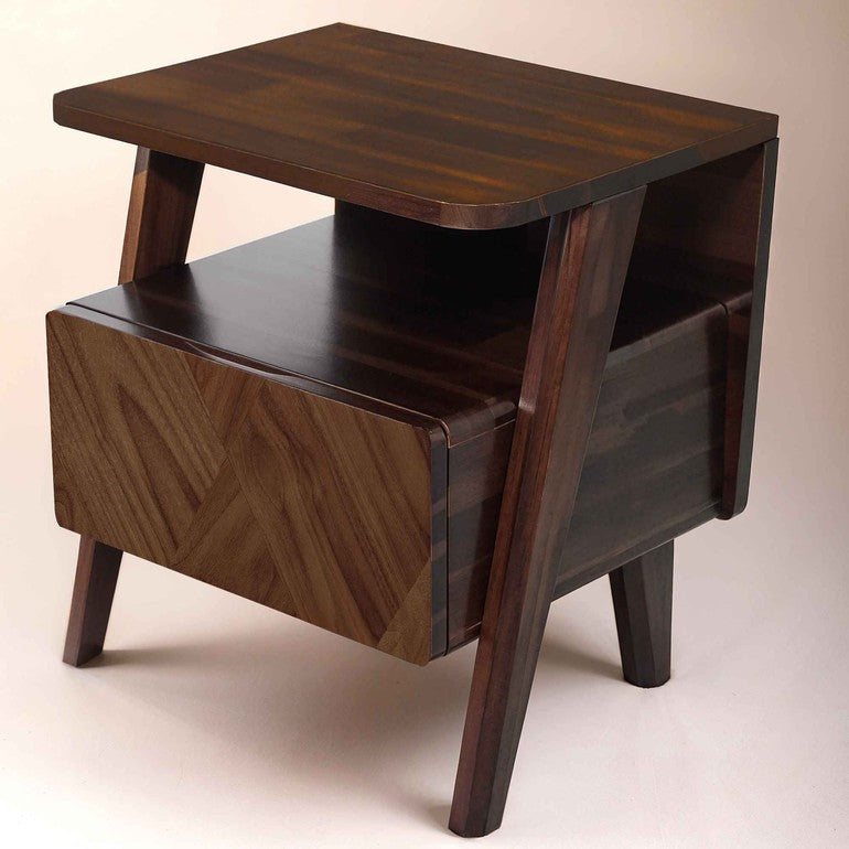Rorns Rum Nightstand with Drawer
