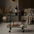 Acacia Wood Wine Glass Caddy