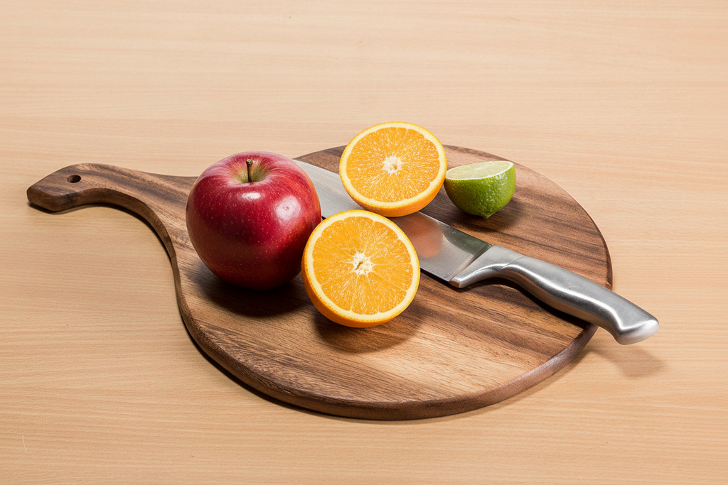 Acacia Wood Cutting/ Charcuterie Board - Medium Round