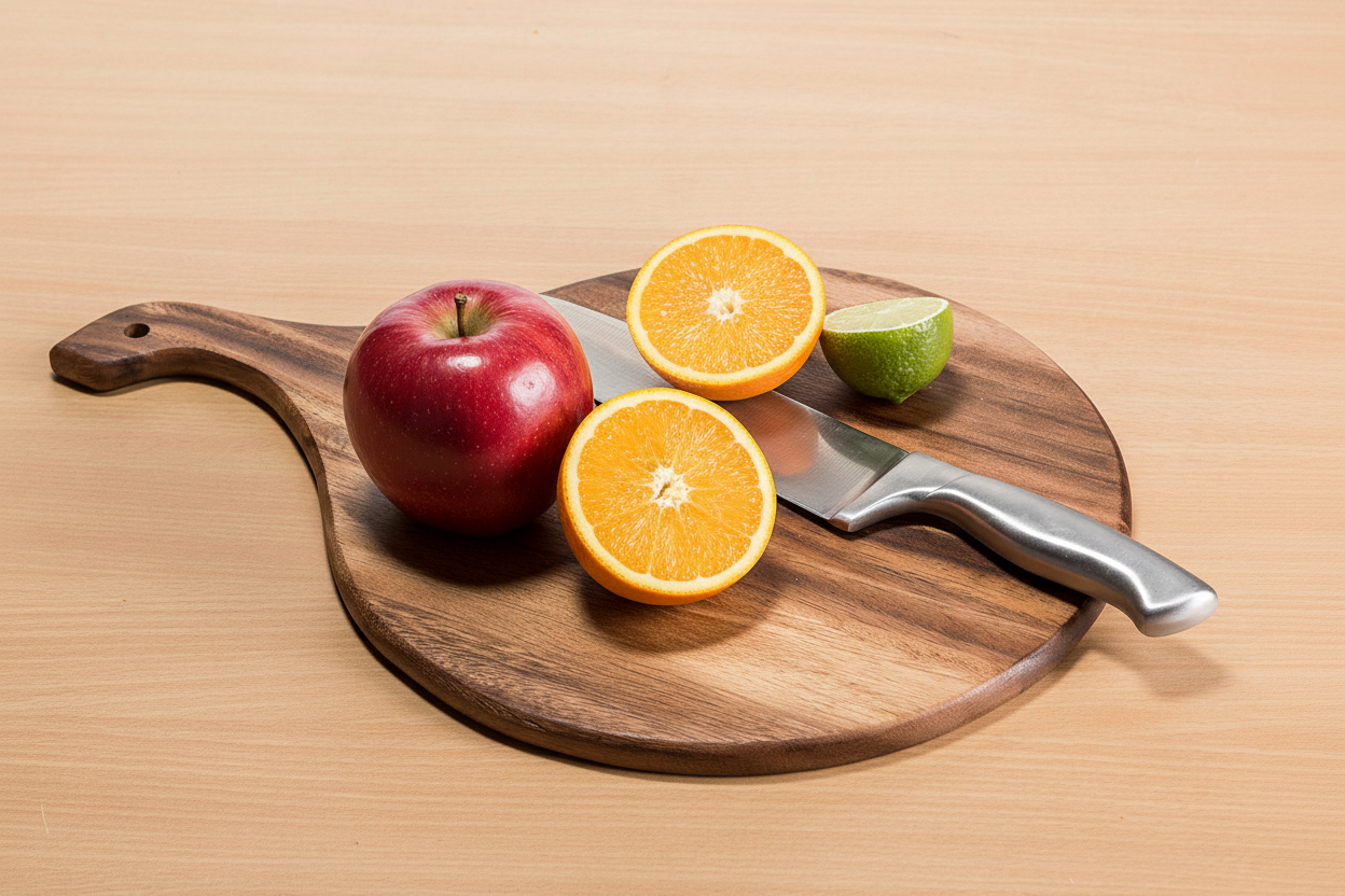 Acacia Wood Cutting/ Charcuterie Board - Medium Round