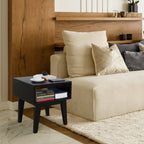 Table de chevet en bois massif Acacia Serena