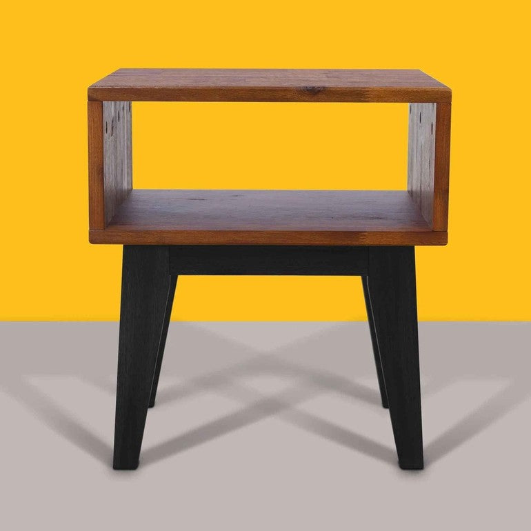 Table de chevet en bois massif Acacia Serena