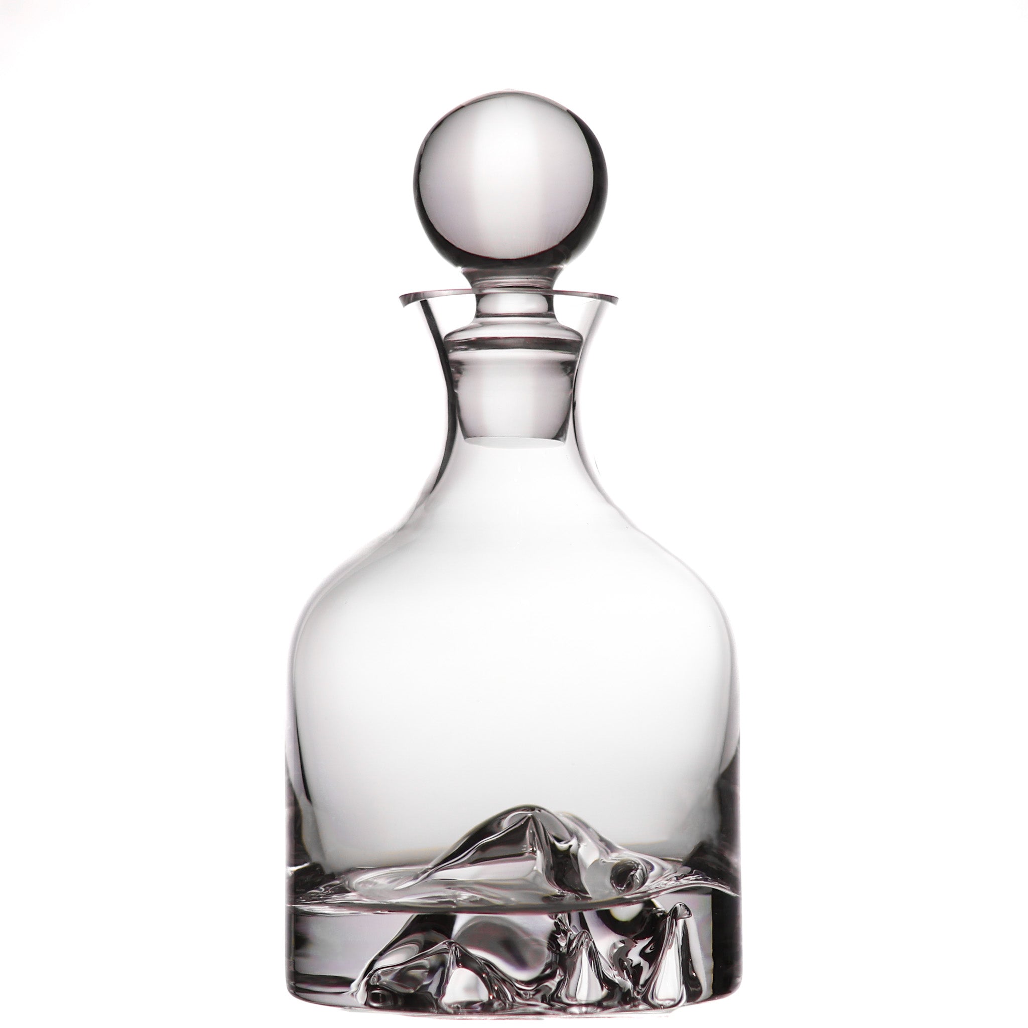 Foundation Decanter | Handblown Mountain Decanter - 34oz/1000ml