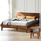 Aurora Bed Frame & Nightstand Set