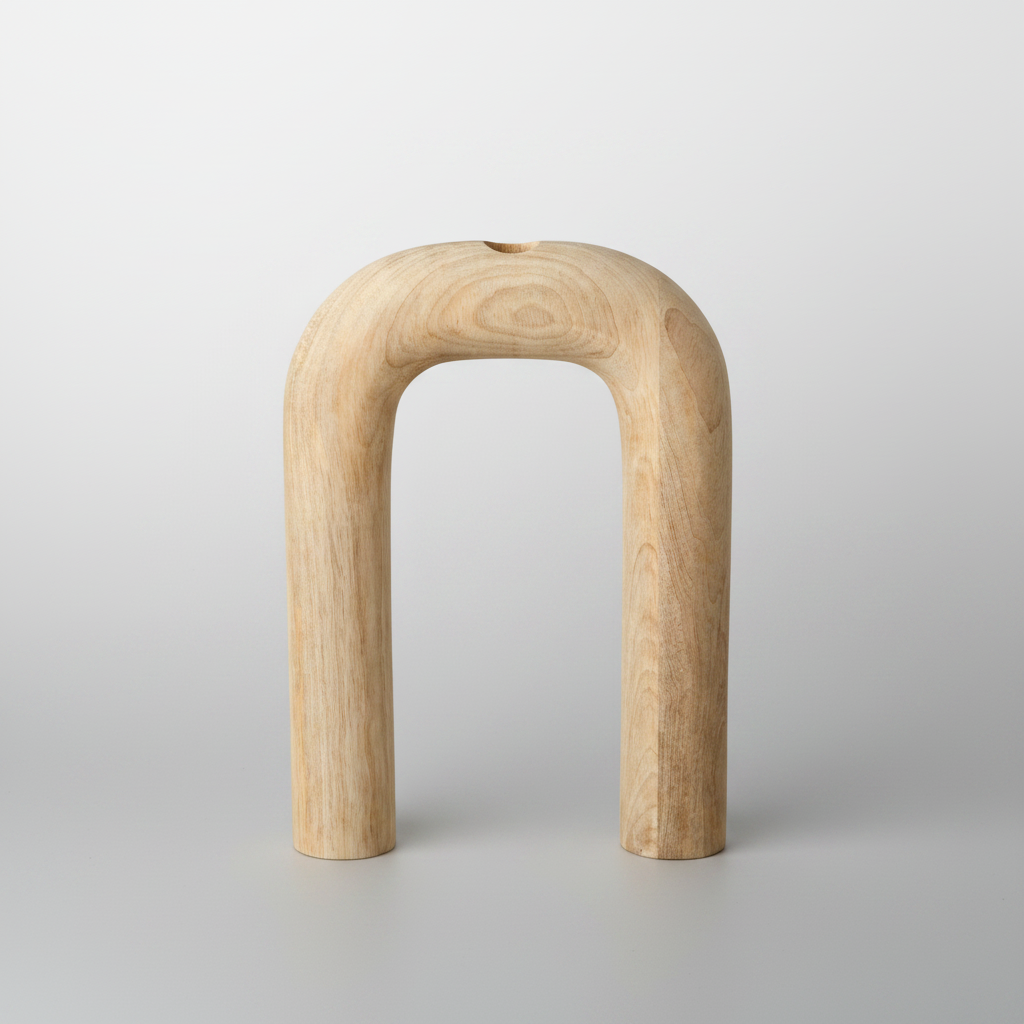 Turi Mango Wood Vase, Large