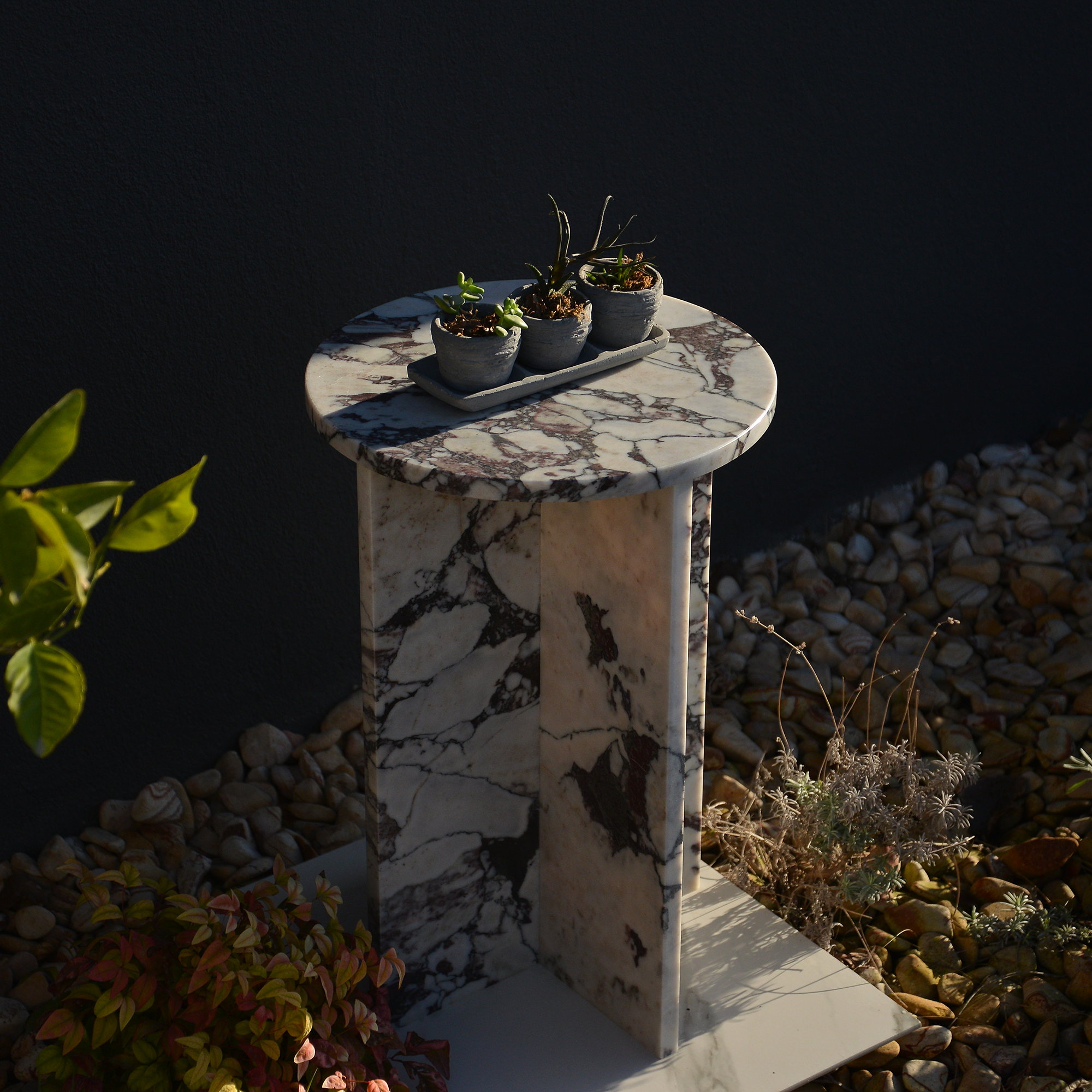 Calacatta Viola Marble Coffee Table
