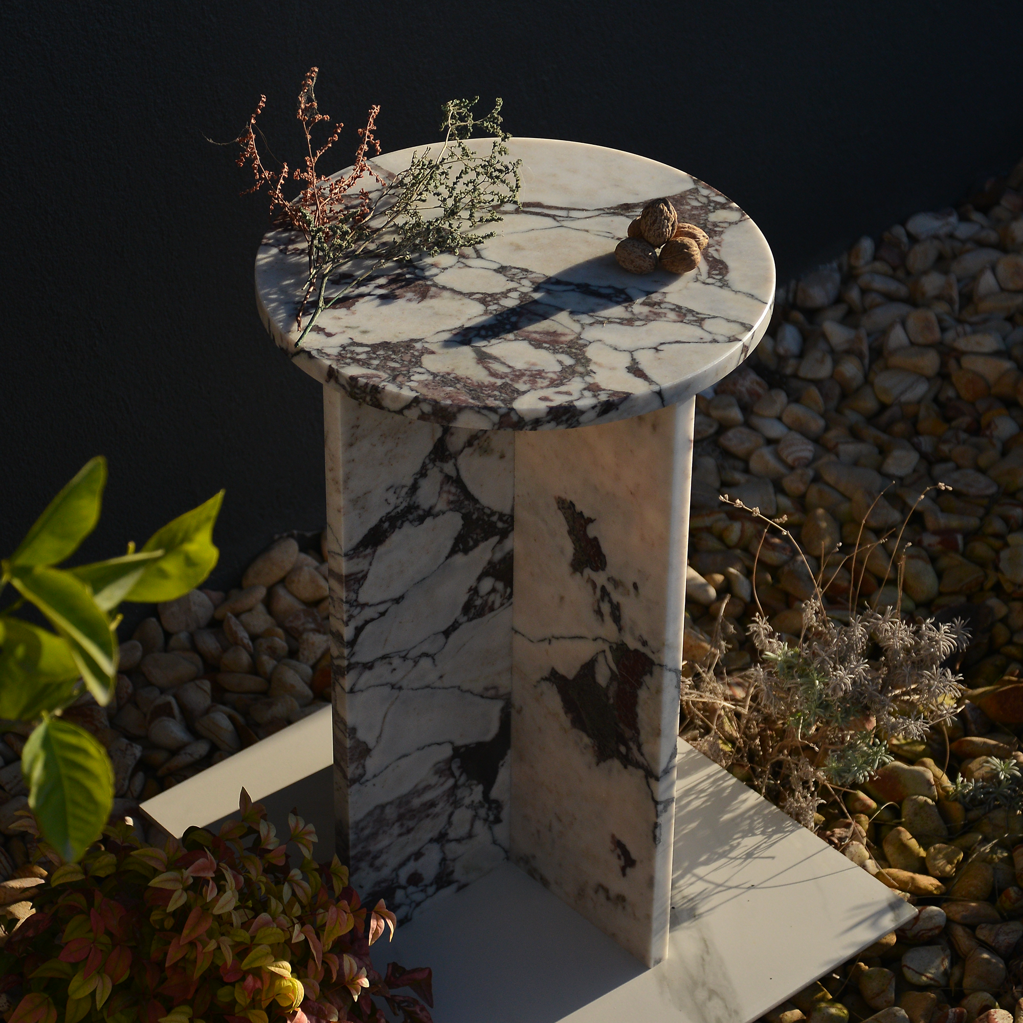 Calacatta Viola Marble Coffee Table