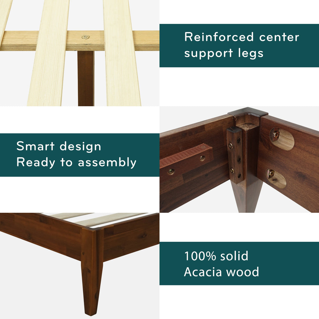 Mervyn Solid Wood Platform Bed