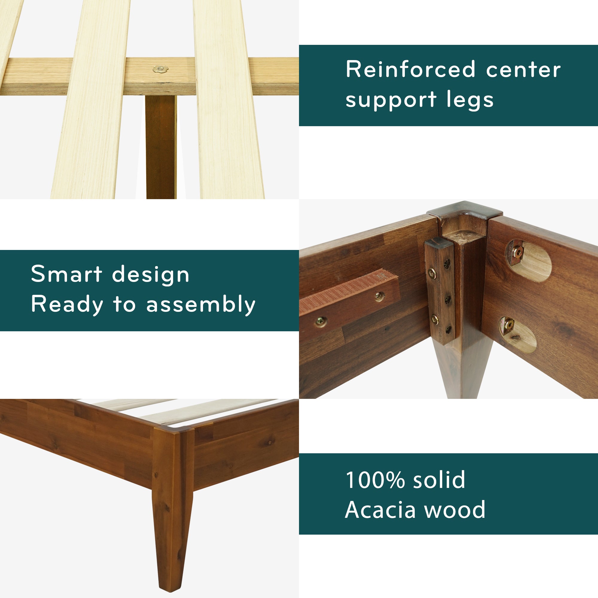 Mervyn Solid Wood Platform Bed