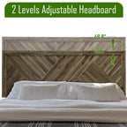 Cadre de lit en bois massif Acacia Sierra Deluxe