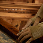 Cadre de lit en bois massif Acacia Sierra Deluxe