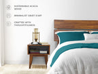 Aurora Bed Frame & Nightstand Set