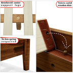 Cadre de lit en bois massif Acacia Sierra Deluxe