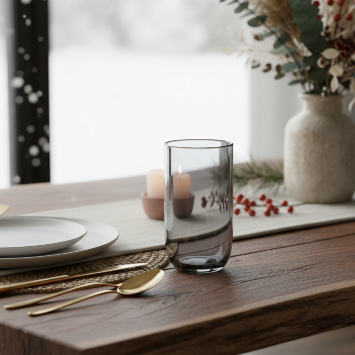 Smoke Tumbler Glass - Set of 4