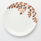 Gold Filigree Accent Plate - Set of 4
