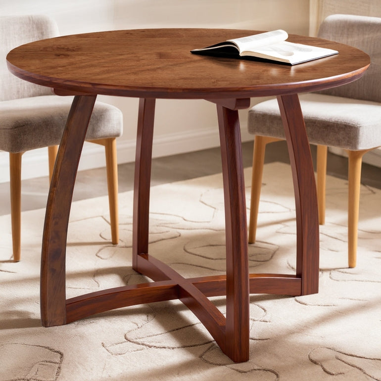 Alma Round Dining Table Mid-Century Modern for 4 - 36"