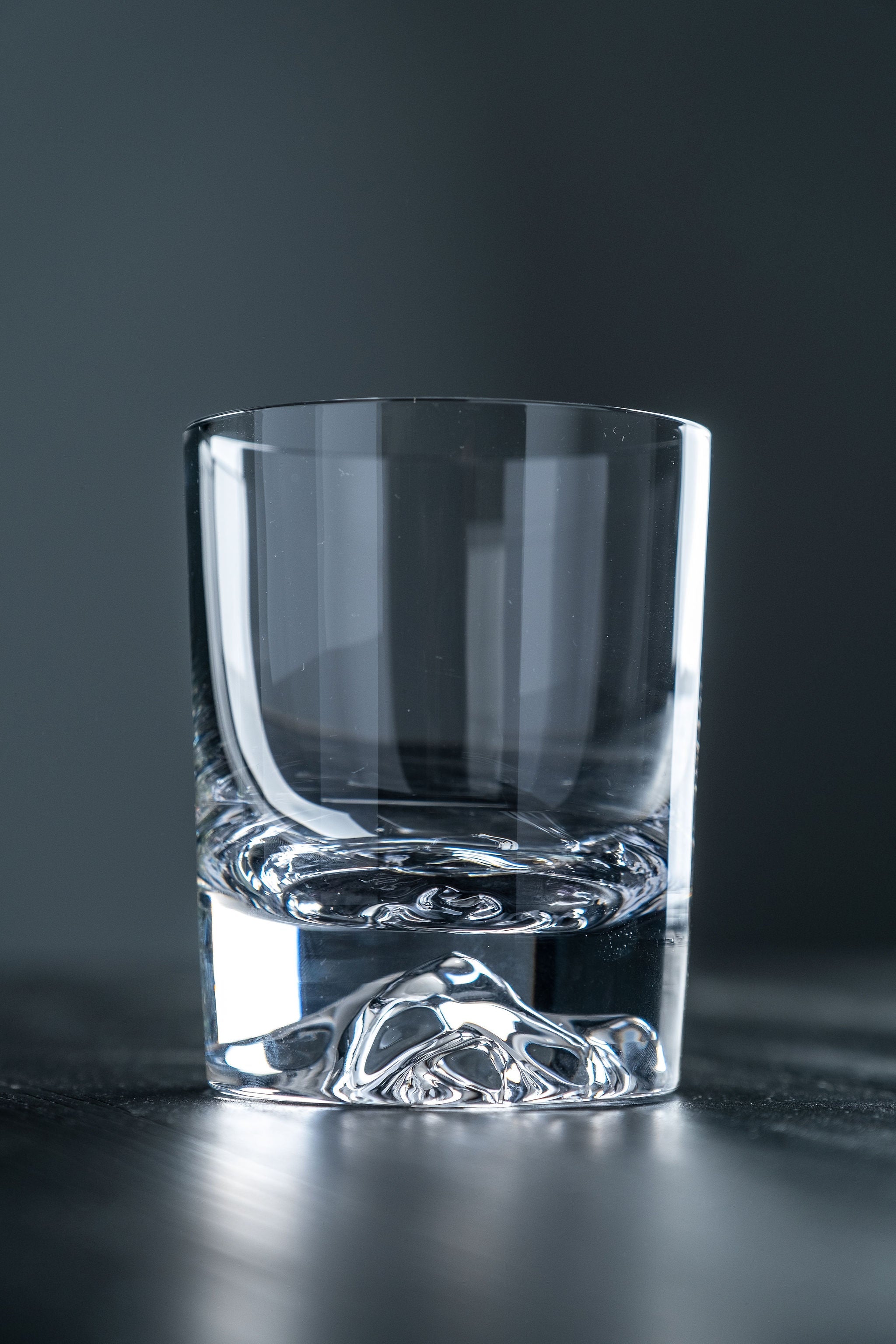 Foundation Glass | Weighted Mountain Base Old Fashioned Glasses - 10 oz Set of 2