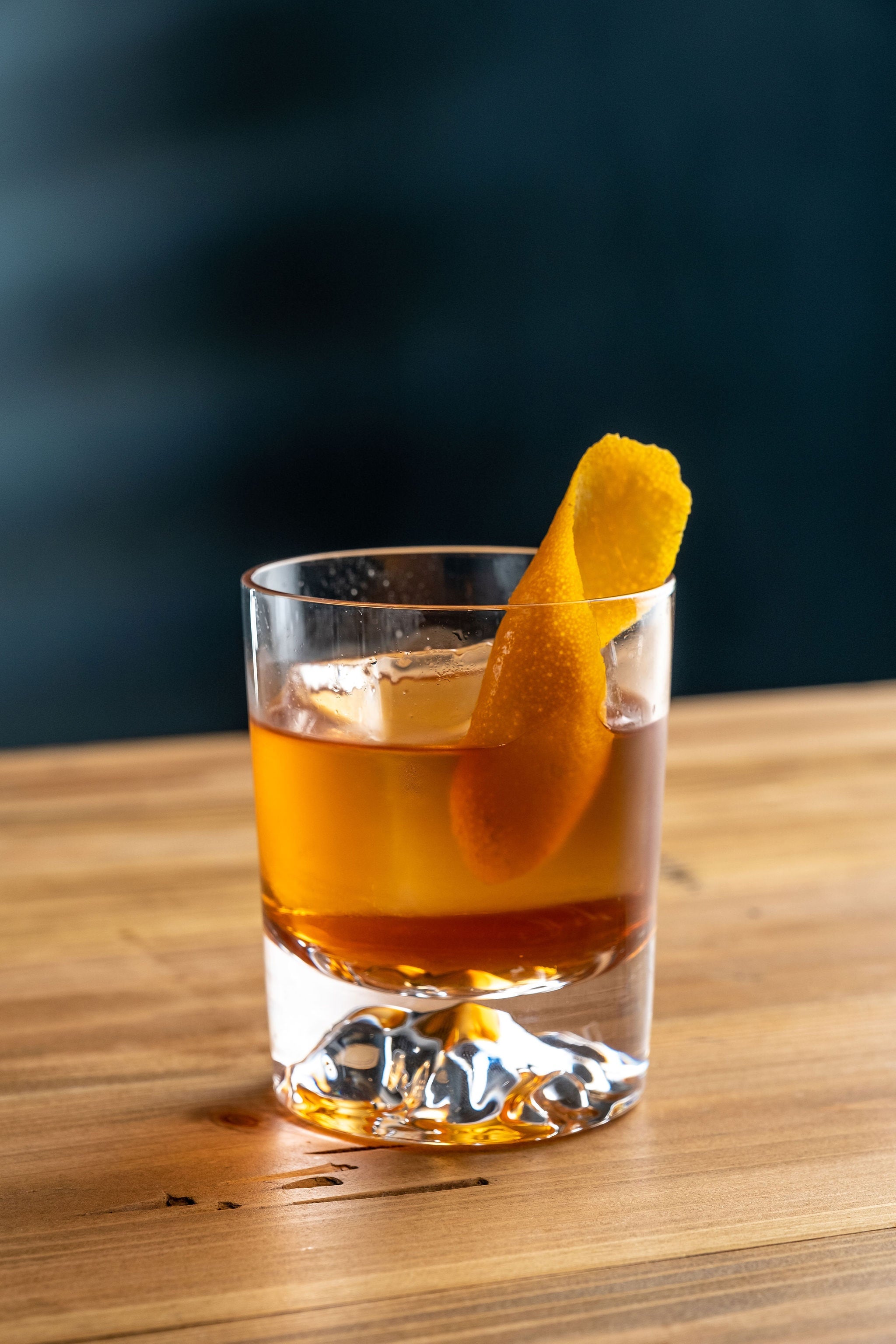 Foundation Glass | Weighted Mountain Base Old Fashioned Glasses - 10 oz Set of 2