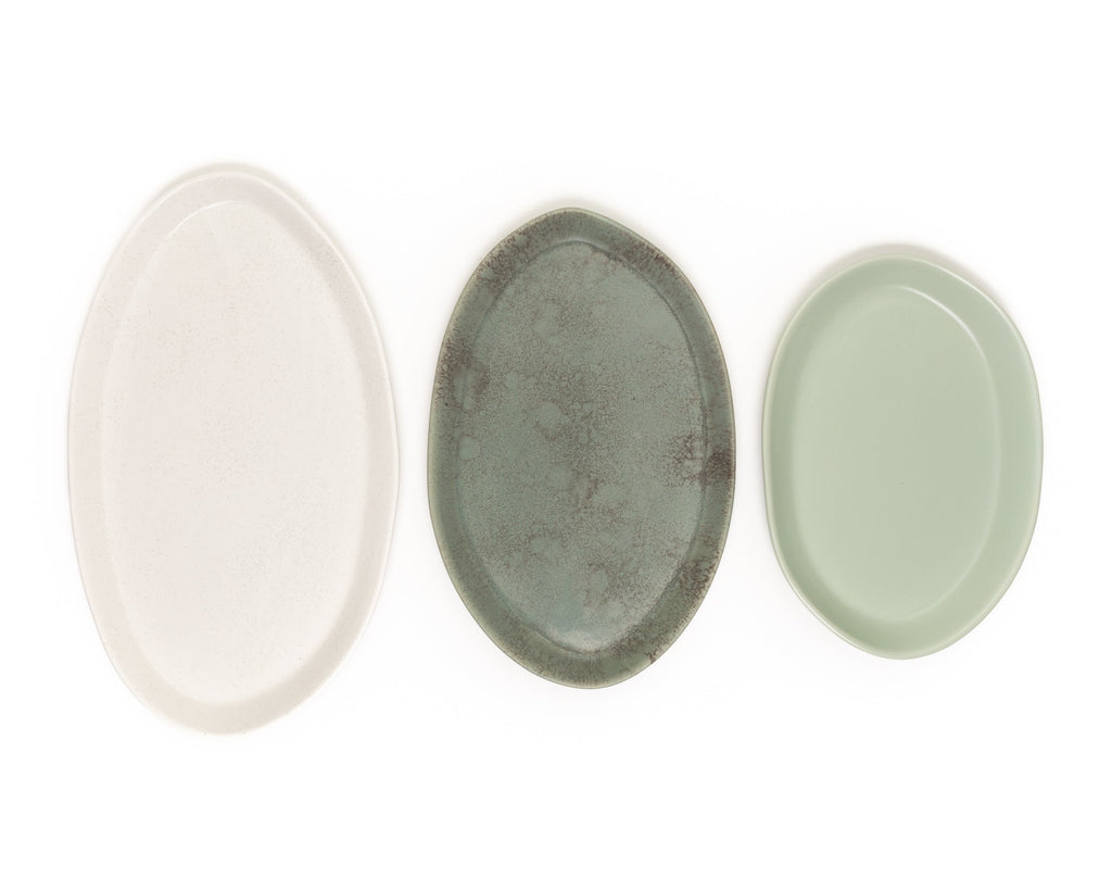 3-Piece Oval Platter Set