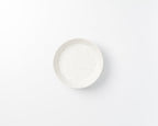 White ceramic bowl on a white background
