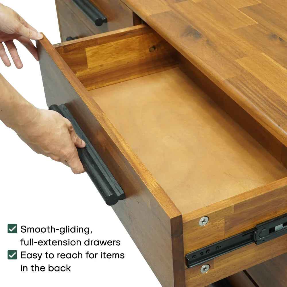 Legacy Acacia Solid Wood Dresser