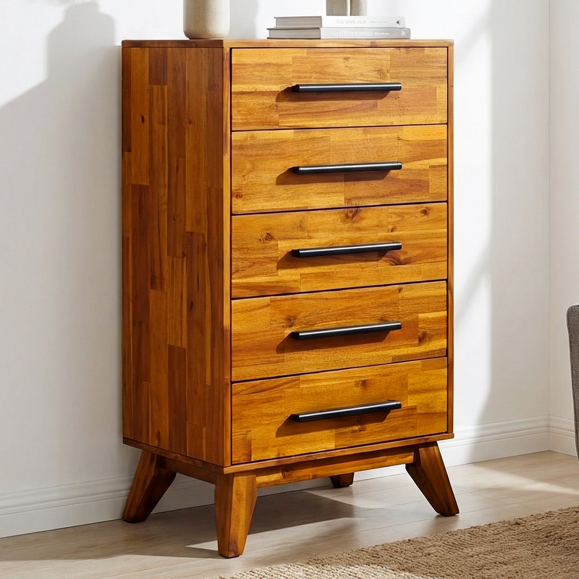 Linea Acacia Solid Wood Dresser