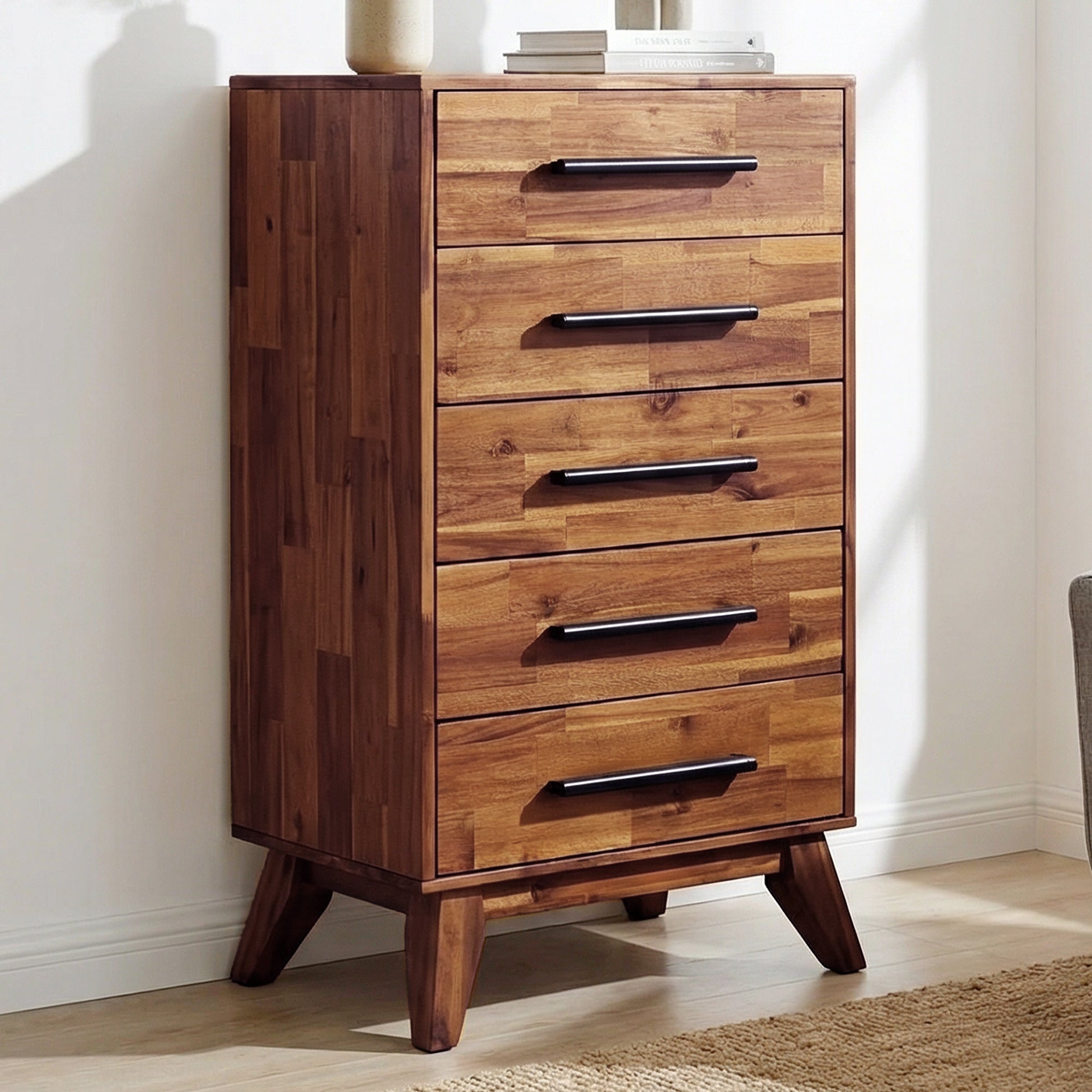 Linea Acacia Solid Wood Dresser