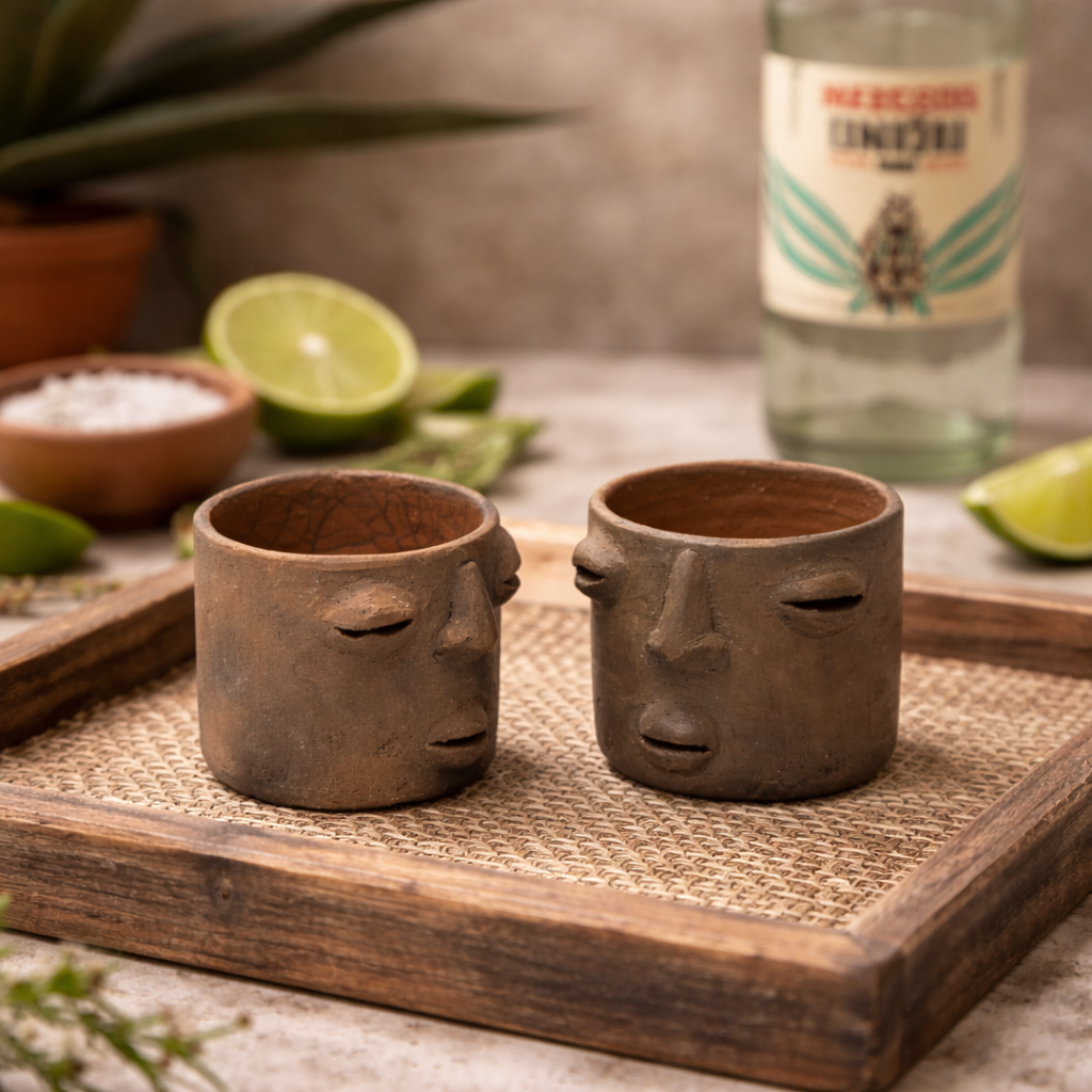 Los Rostros Shot Glasses Set