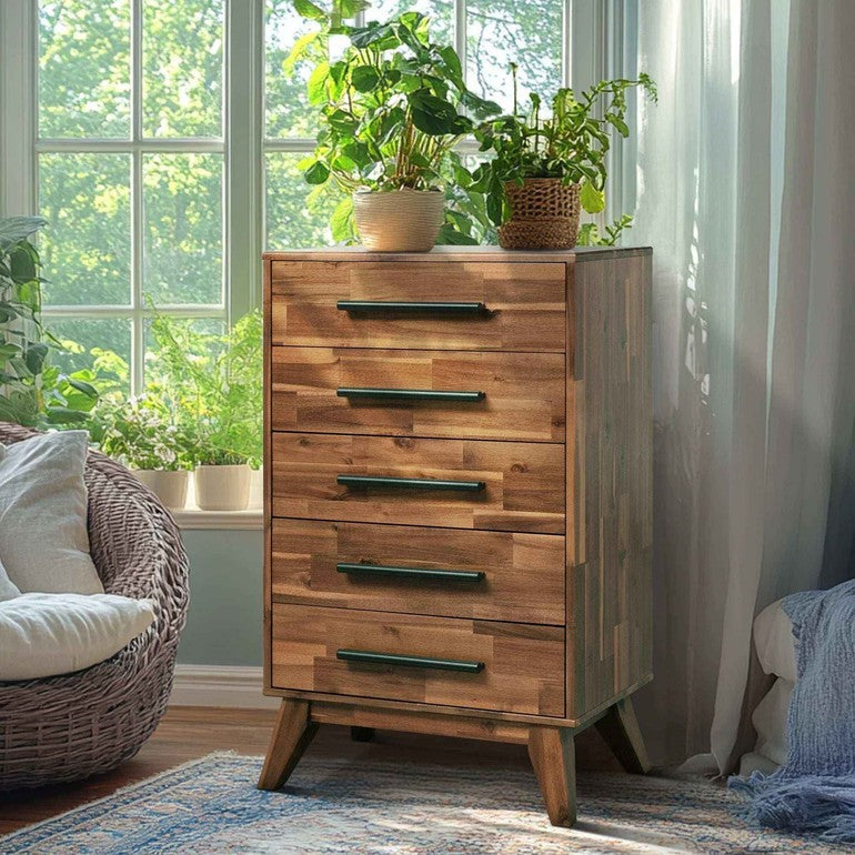 Linea Acacia Solid Wood Dresser