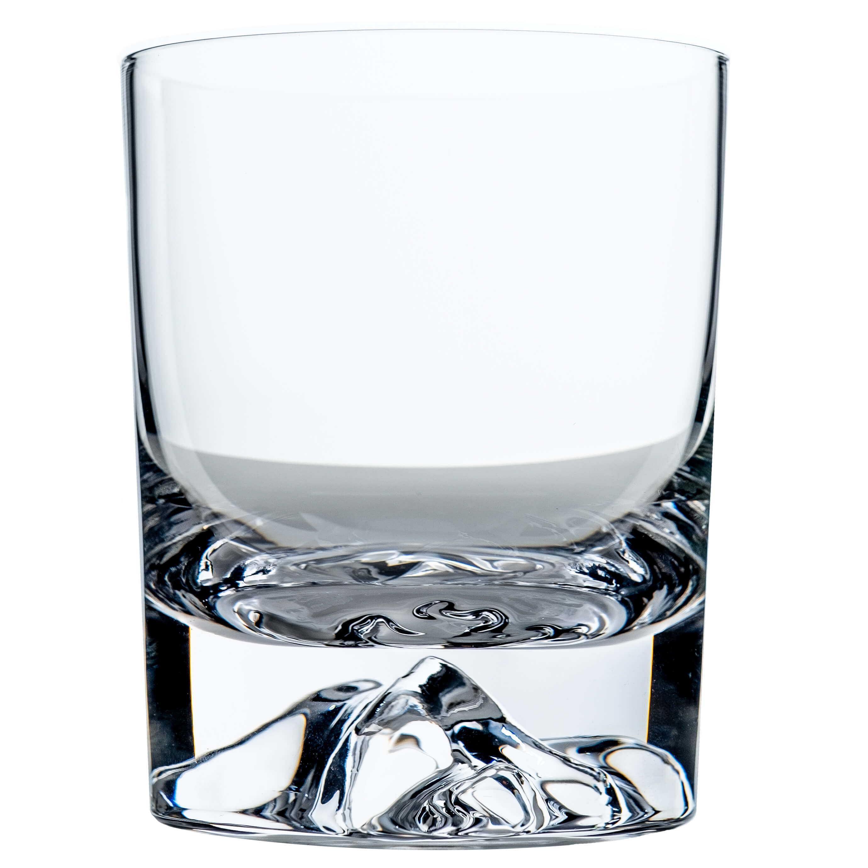 Foundation Glass | Weighted Mountain Base Old Fashioned Glasses - 10 oz Set of 2