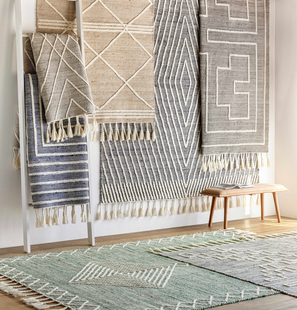 Azra Tasseled Jute & Wool Rug