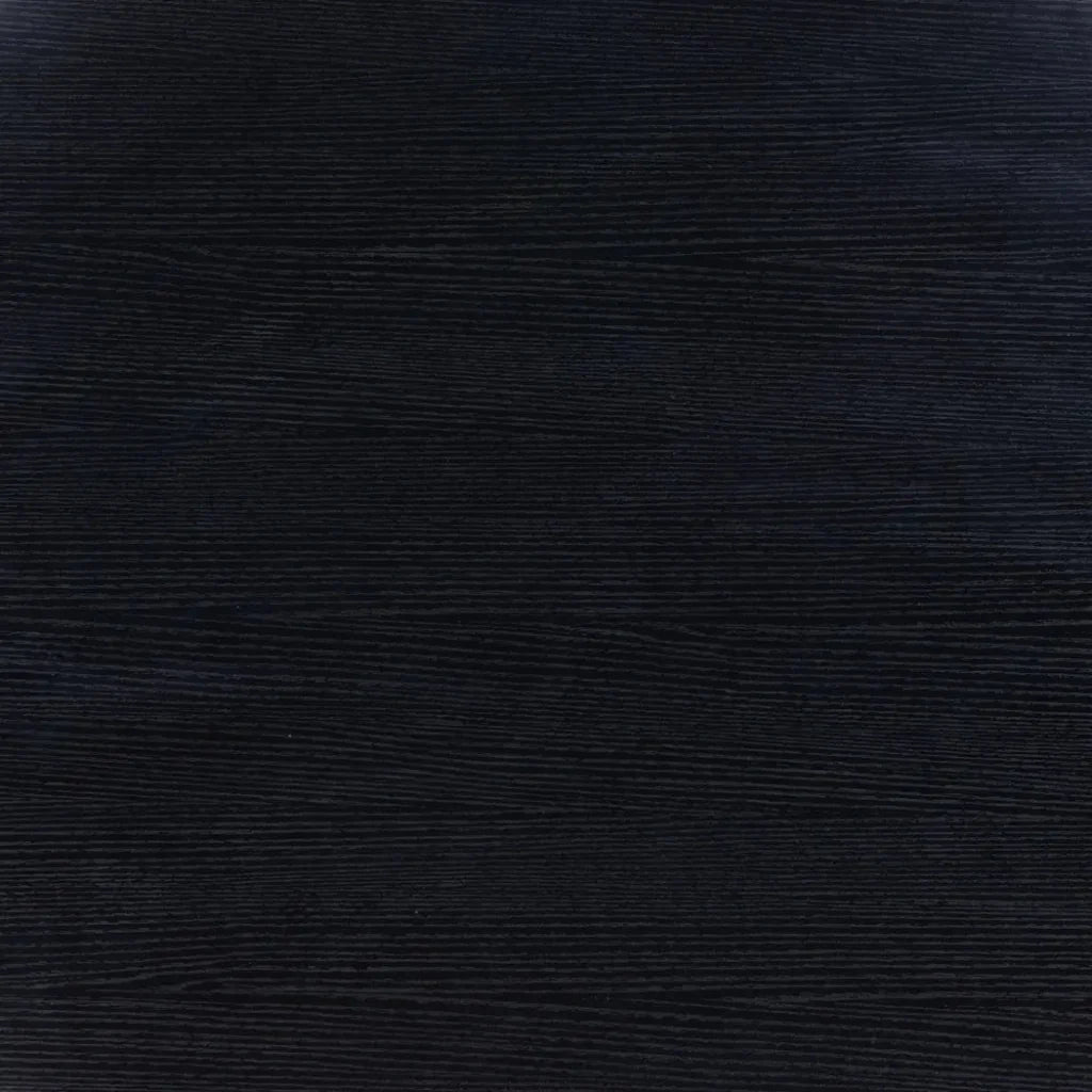 Solid dark black-blue color swatch with a textured wood pattern