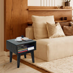 Table de chevet en bois massif Acacia Serena