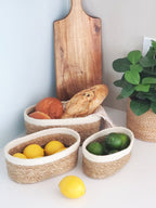 Bol ovale Savar (Lot de 3)