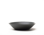 Black bowl on a white background