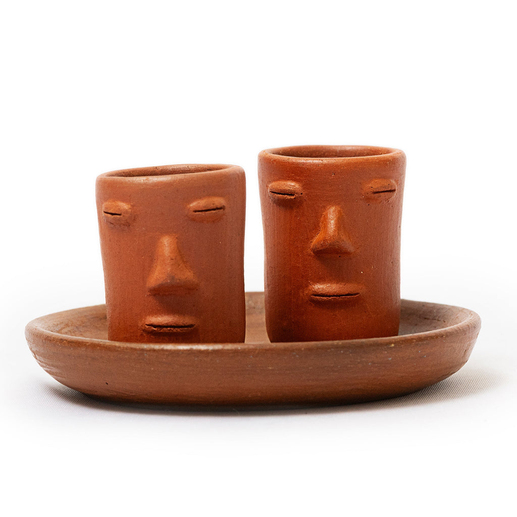 Los Rostros Shot Glass Set