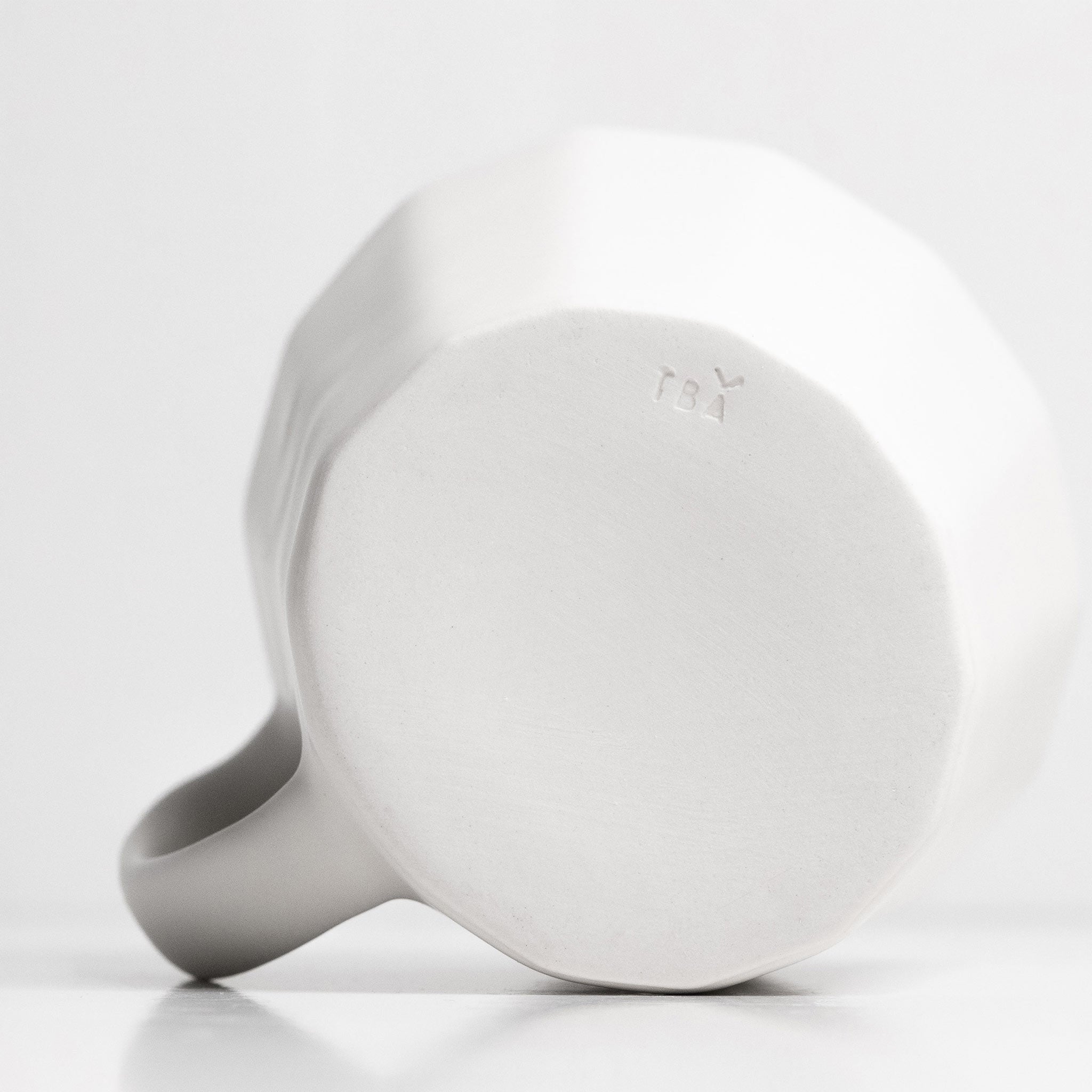 Monday Mug - Handmade Porcelain Coffee Mug