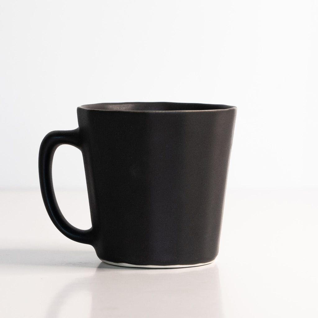 Monday Mug - Handmade Porcelain Coffee Mug