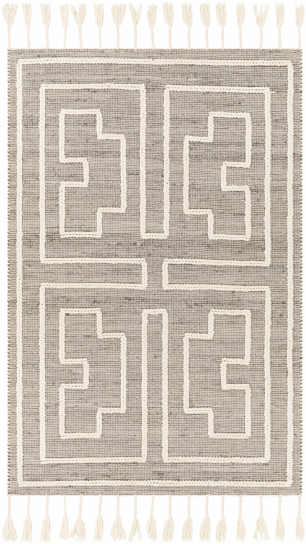 Azra Tasseled Jute & Wool Rug