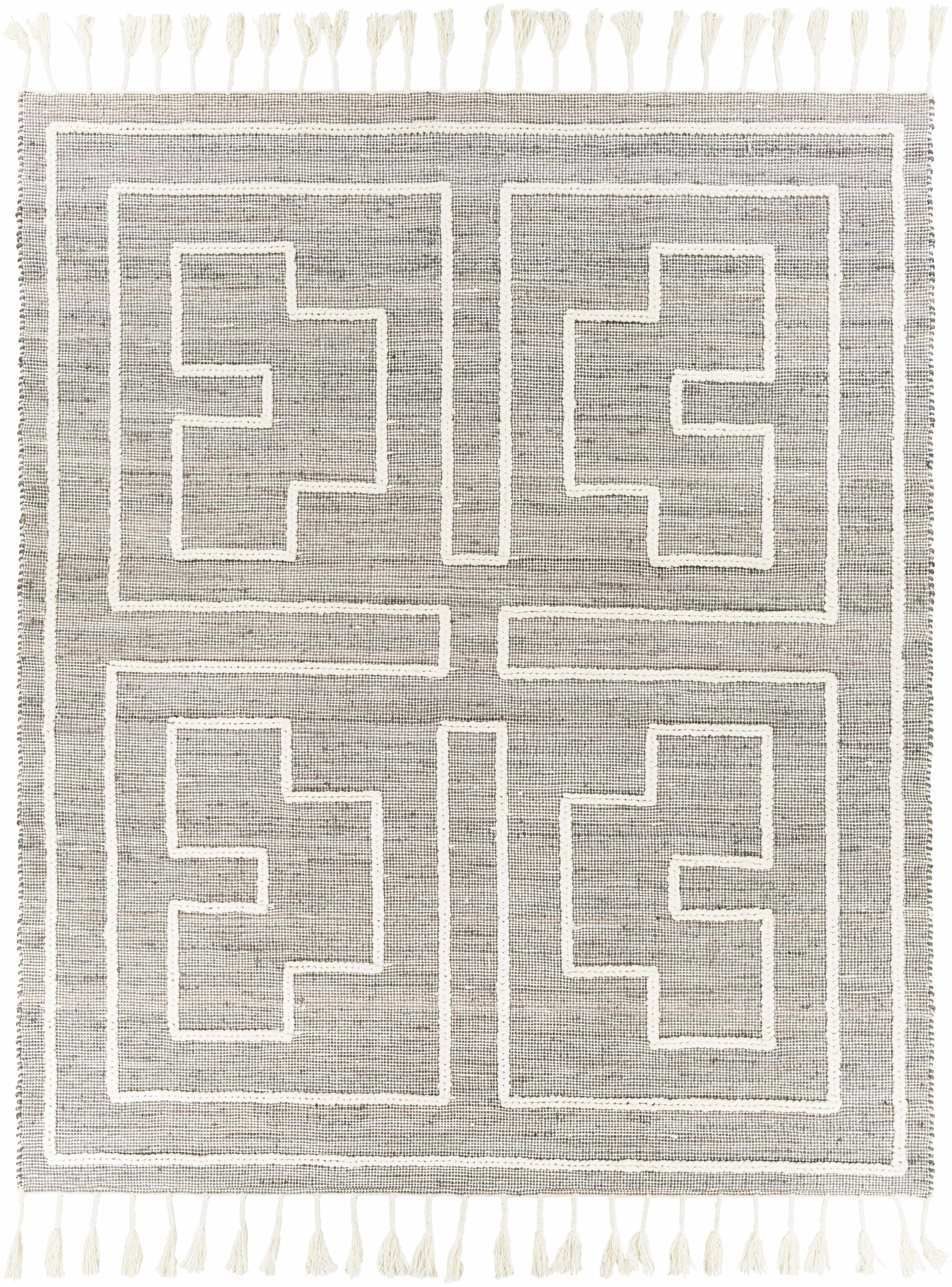Azra Tasseled Jute & Wool Rug