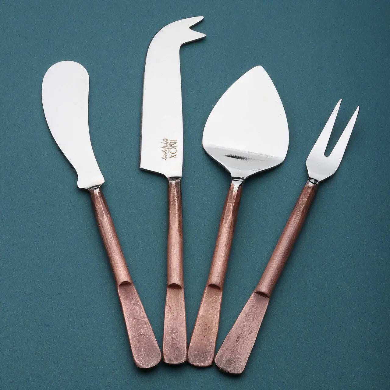 Ensemble Couteaux à Fromage, Spatule et Fourchette Celia