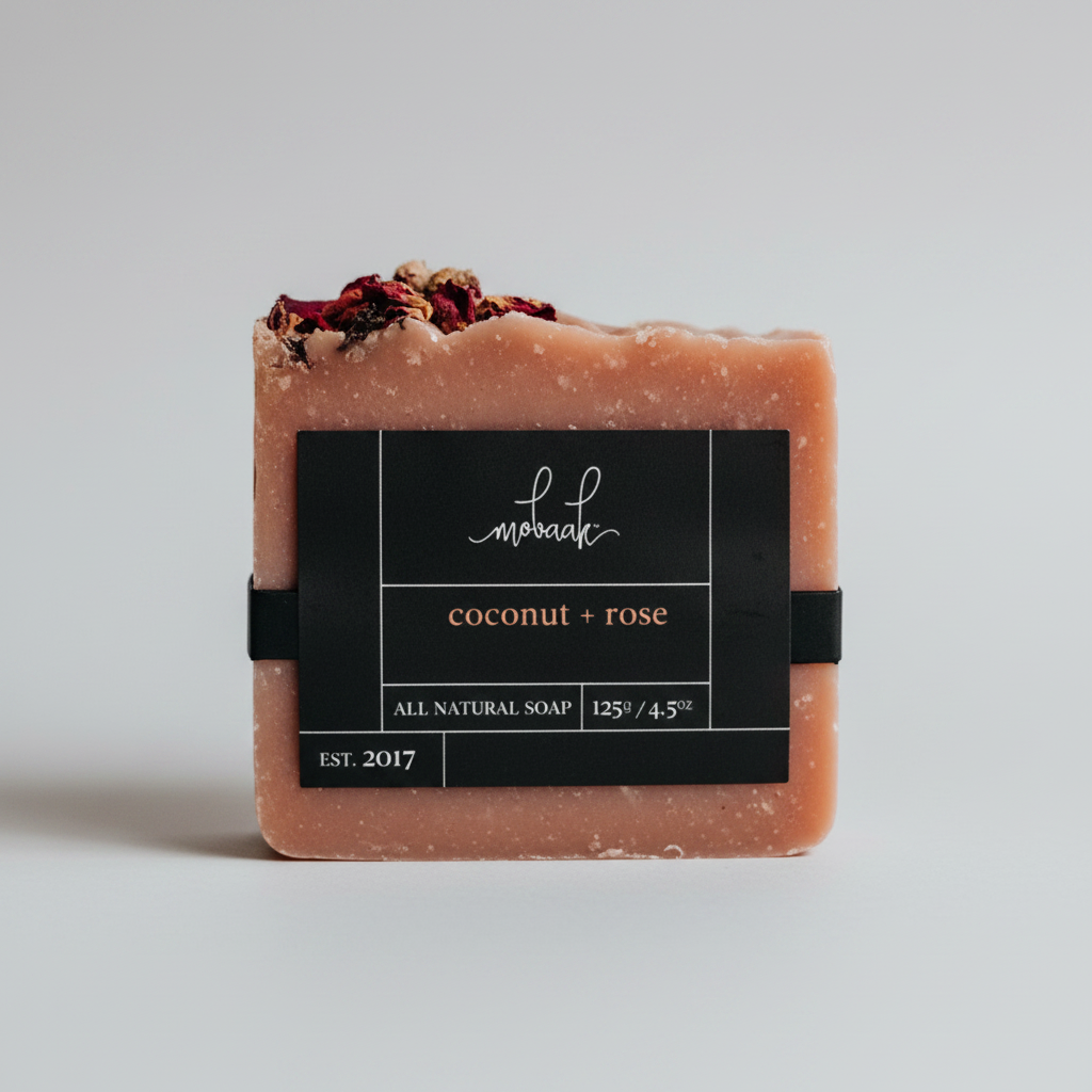 Coconut + Rose All Natural Soap