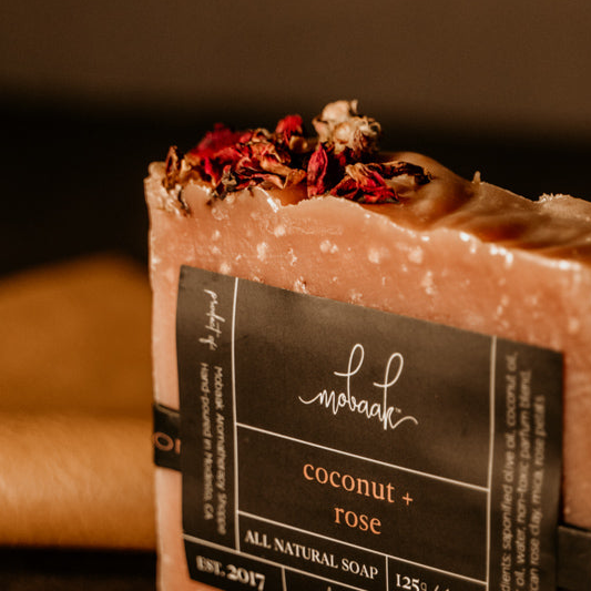Coconut + Rose All Natural Soap