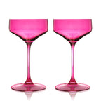 Réserver les verres à cocktail Nouveau Crystal Coupe en coloris Baie (lot de 2)