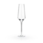 Flûtes à champagne Raye Angled Crystal, lot de 2