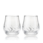 Verres à Whisky « Admiral Crystal » lourds – Lot de 2