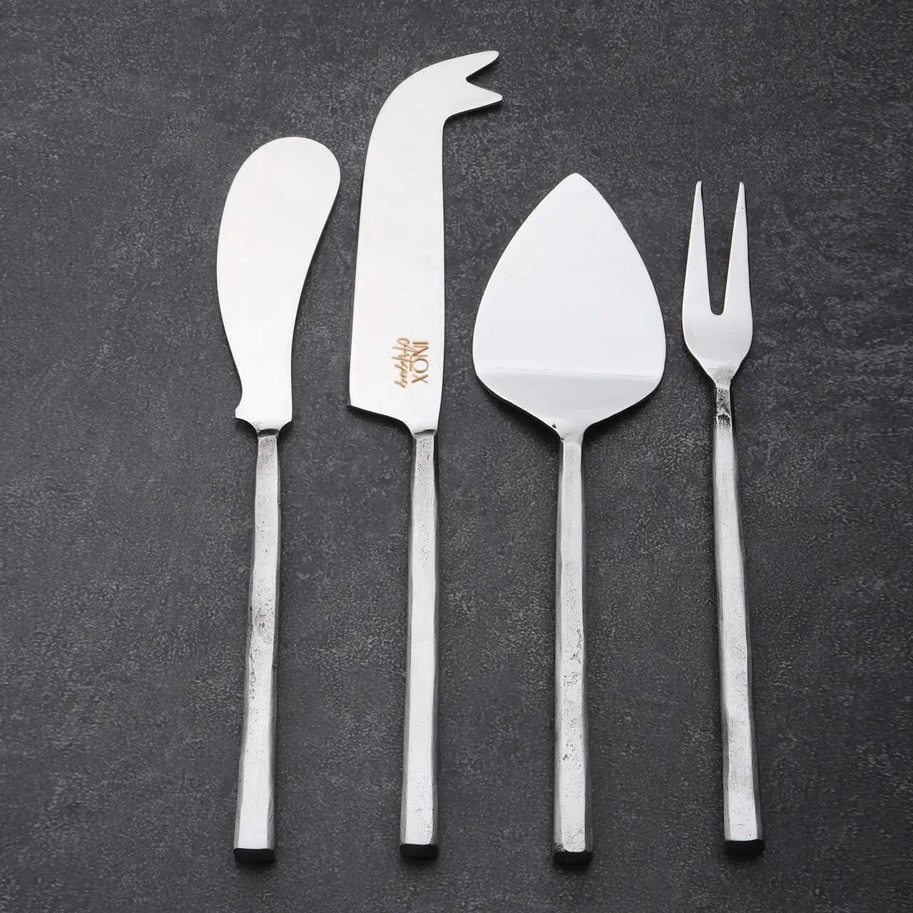 Ensemble 4 pièces d'accessoires à fromage Jason